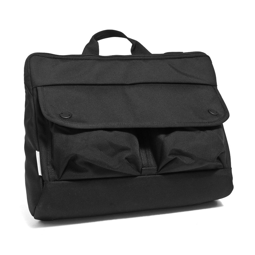 DSPTCH Shoulder Bag Black at shoplostfound, front