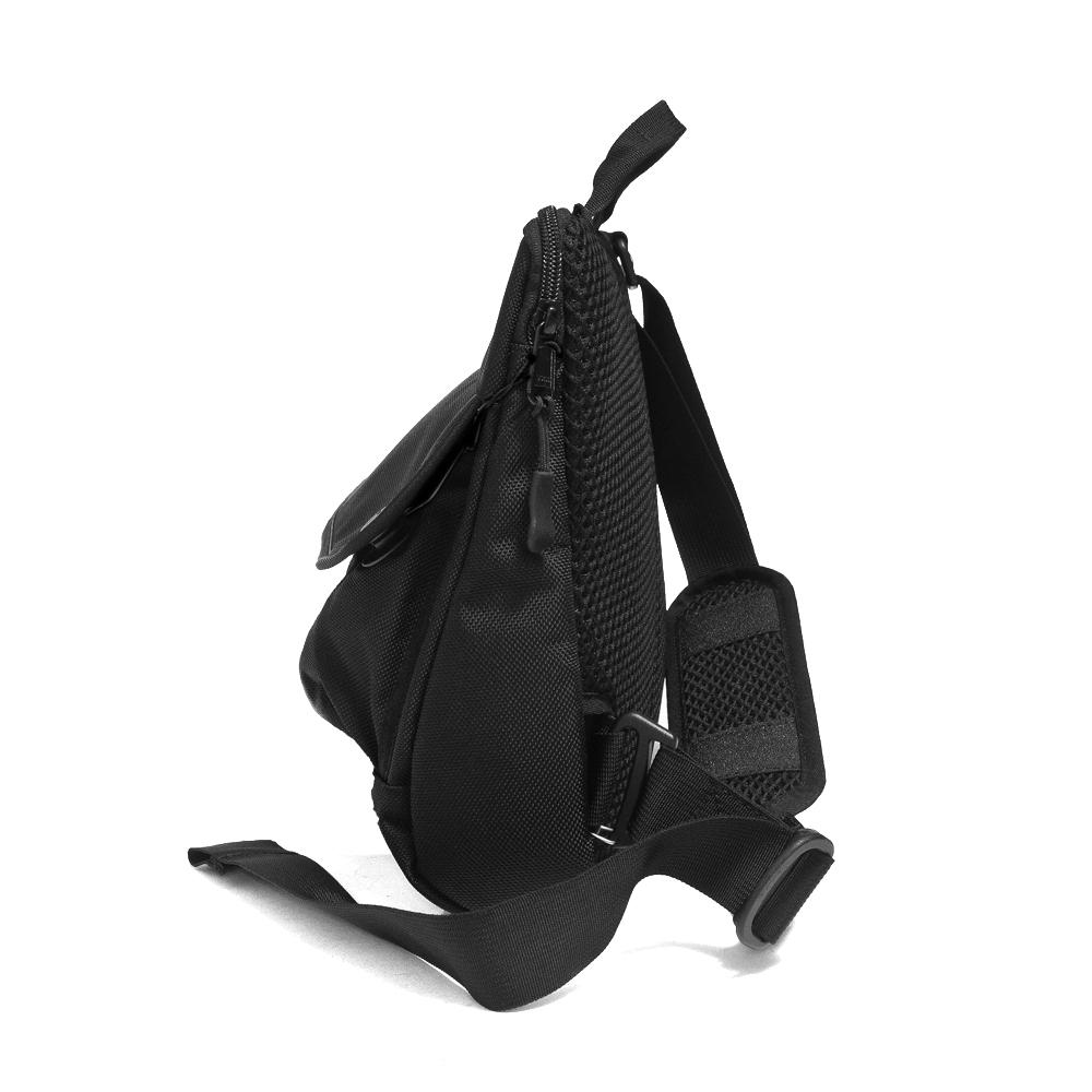 DSPTCH Shoulder Bag Black at shoplostfound, side