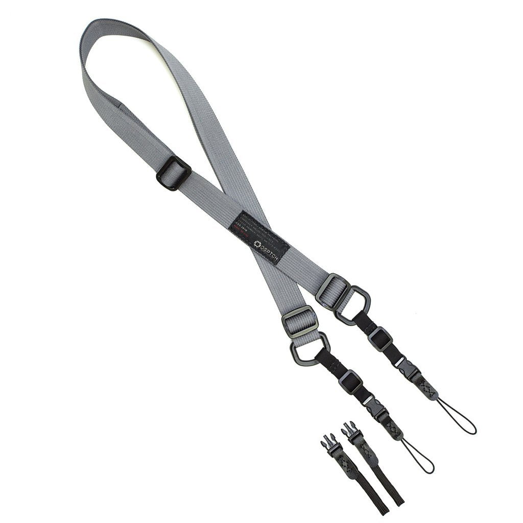 DSPTCH Standard Camera Sling Strap Grey at shoplostfound, 2