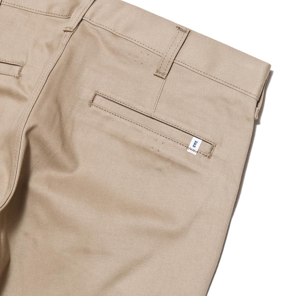 Edwin Regular Tapered Chino Khaki at shoplostfound, detail