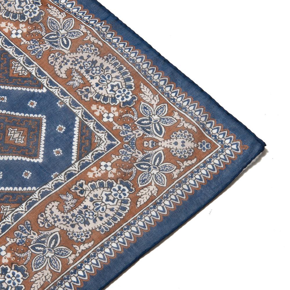 Engineered Garments Bandana Scarf Navy