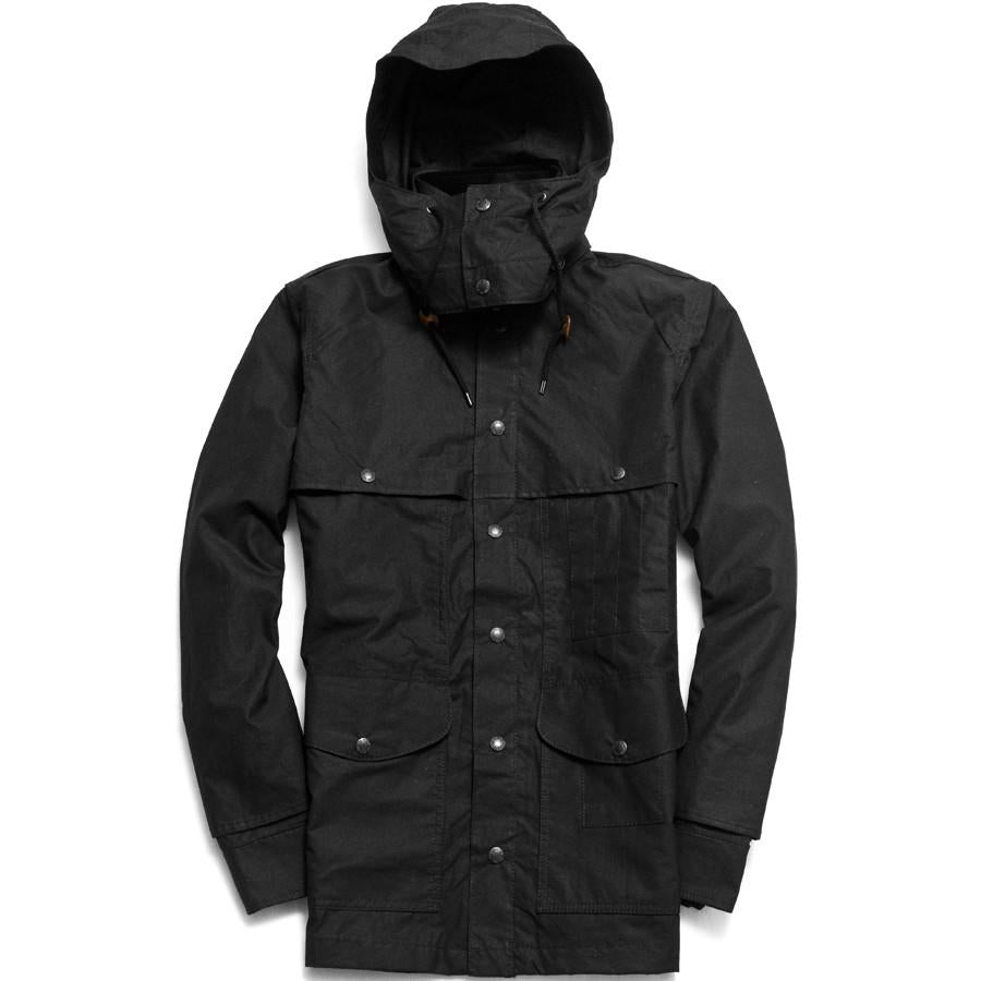 Filson Lightweight Dry Cloth Cruiser Black at shoplostfound in Toronto, front