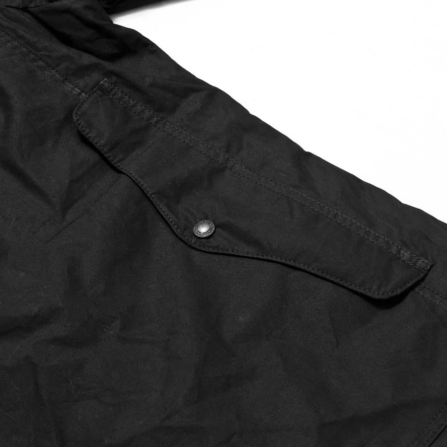 Filson Lightweight Dry Cloth Cruiser Black at shoplostfound in Toronto, back pocket