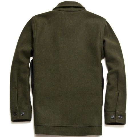 Filson Wool Mackinaw Cruiser Forest Green at shoplostfound in Toronto, front