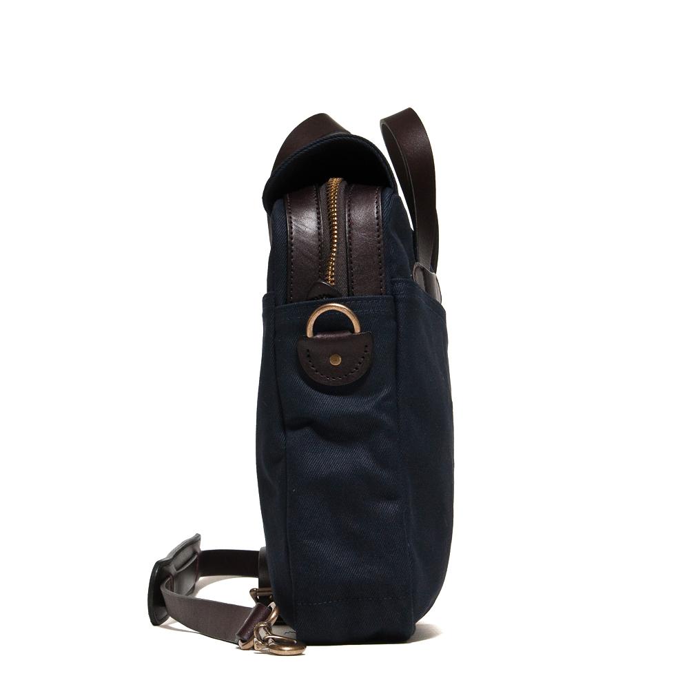 Filson Original Briefcase Navy at shoplostfound, side