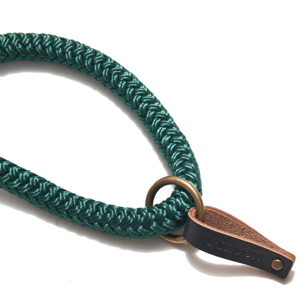 Filson Rope Dog Leash Forest Green at shoplostfound, loop