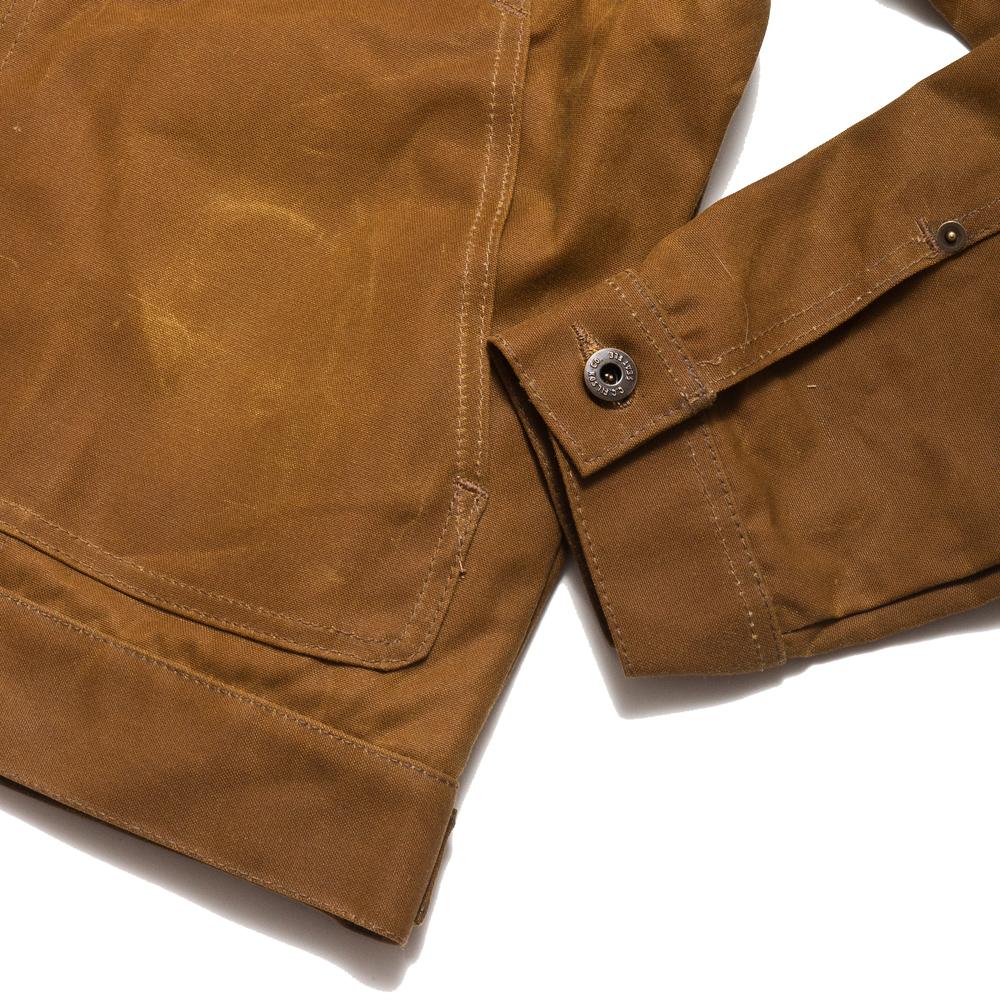 Filson Short Lined Cruiser Dark Tan at shoplostfound, detail