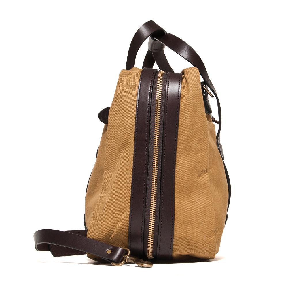 Filson Small Pullman Duffle Tan at shoplostfound, side