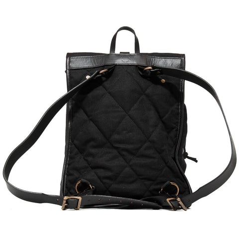 Filson Tin Cloth Blackpack Black at shoplostfound, front