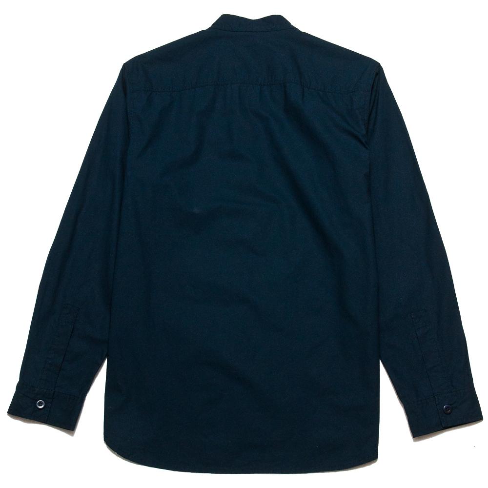 Garbstore Map Pullover Shirt Navy at shoplostfound, back