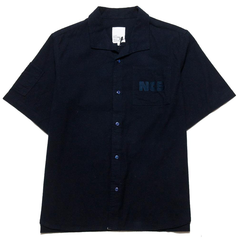 Garbstore NCB Slacker Shirt Navy at shoplostfound, front