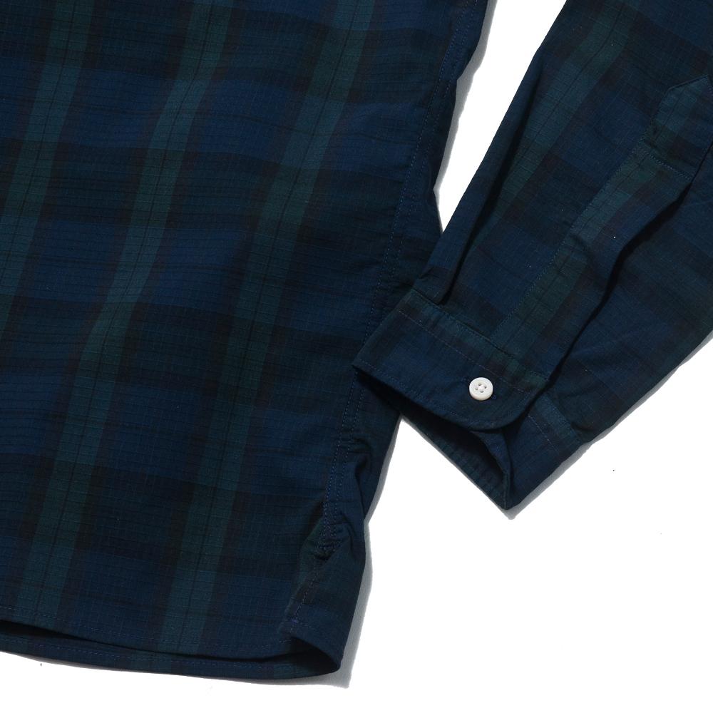 Gitman Vintage Bros. Blackwatch Ripstop Camp Shirt at shoplostfound, cuff