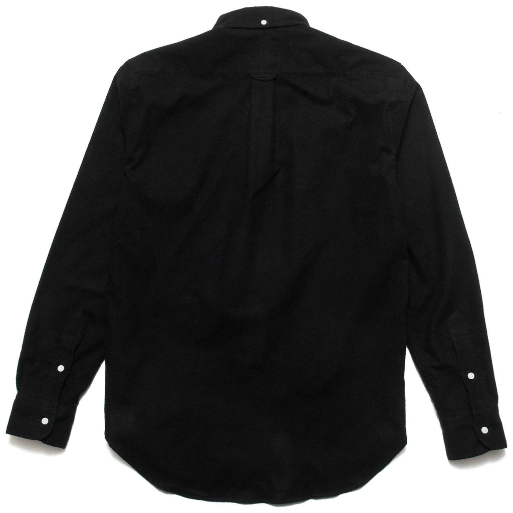 Gitman Vintage Bros. Long Sleeve Black Flannel at shoplostfound, back