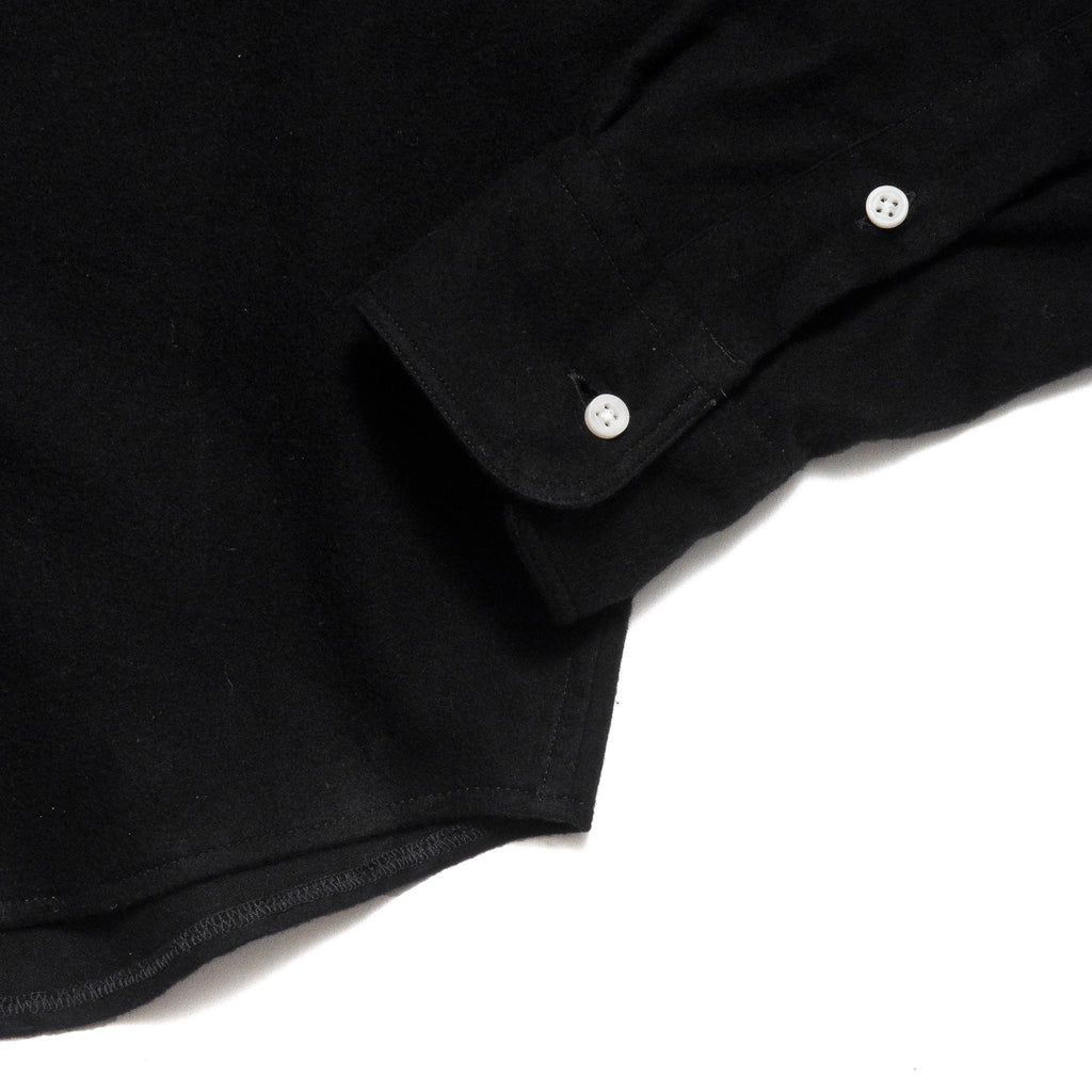 Gitman Vintage Bros. Long Sleeve Black Flannel at shoplostfound, detail
