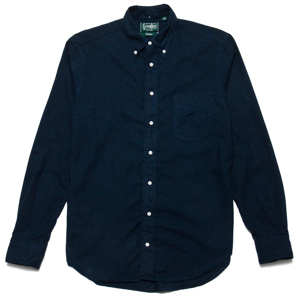 Gitman Vintage Bros. Long Sleeve Cadet Flannel at shoplostfound, front
