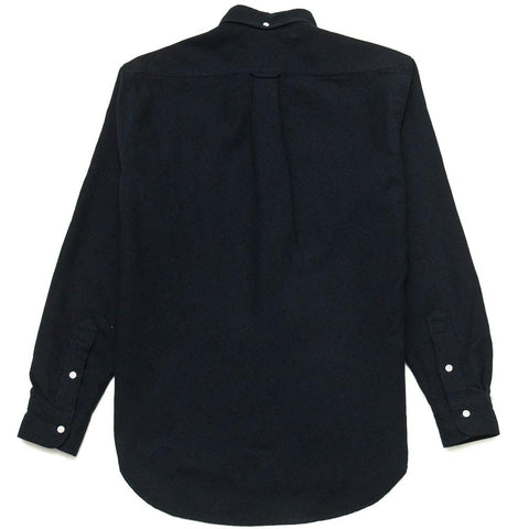 Gitman Vintage Bros. Long Sleeve Geometric Flannel Navy at shoplostfound, front