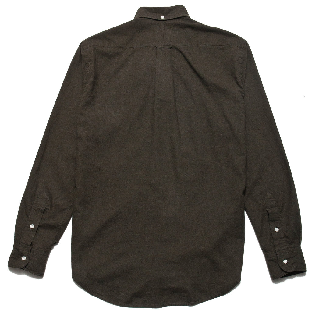 Gitman Vintage Bros. Long Sleeve Loden Flannel at shoplostfound, back