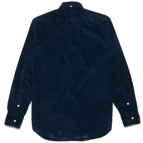 Gitman Vintage Bros. Long Sleeve Navy Corduroy at shoplostfound, front