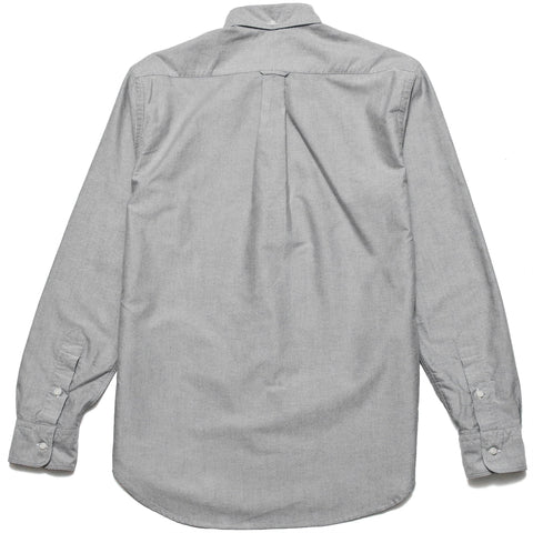 Gitman Vintage Bros. Long Sleeve Oxford Grey at shoplostfound, front