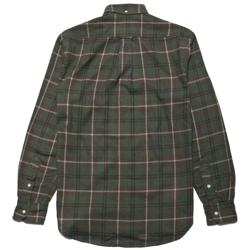 Gitman Vintage Bros. Long Sleeve Woodland Hunting Plaid at shoplostfound, back