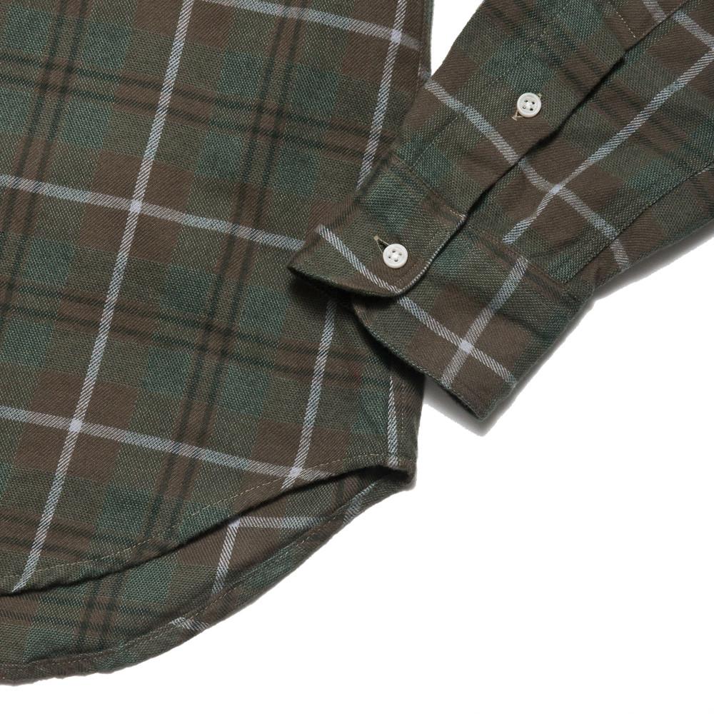 Gitman Vintage Bros. Long Sleeve Woodland Hunting Plaid at shoplostfound, detail