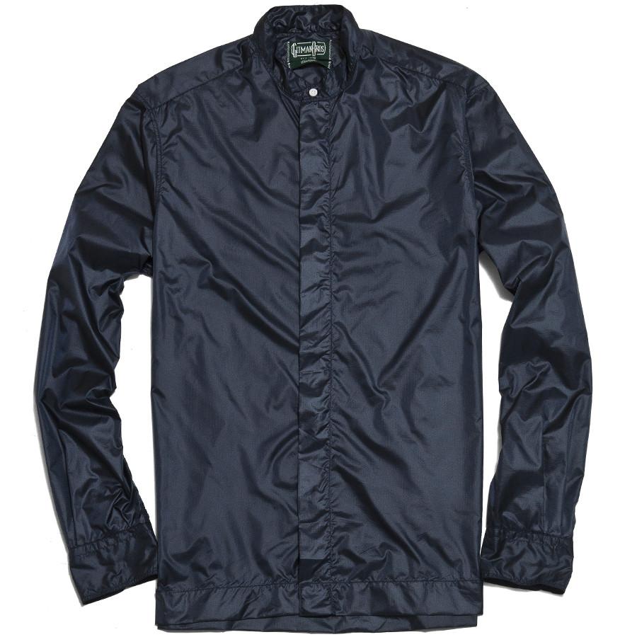 Gitman Vintage Bros. Long Sleeve Mini-Rip-Stop Navy