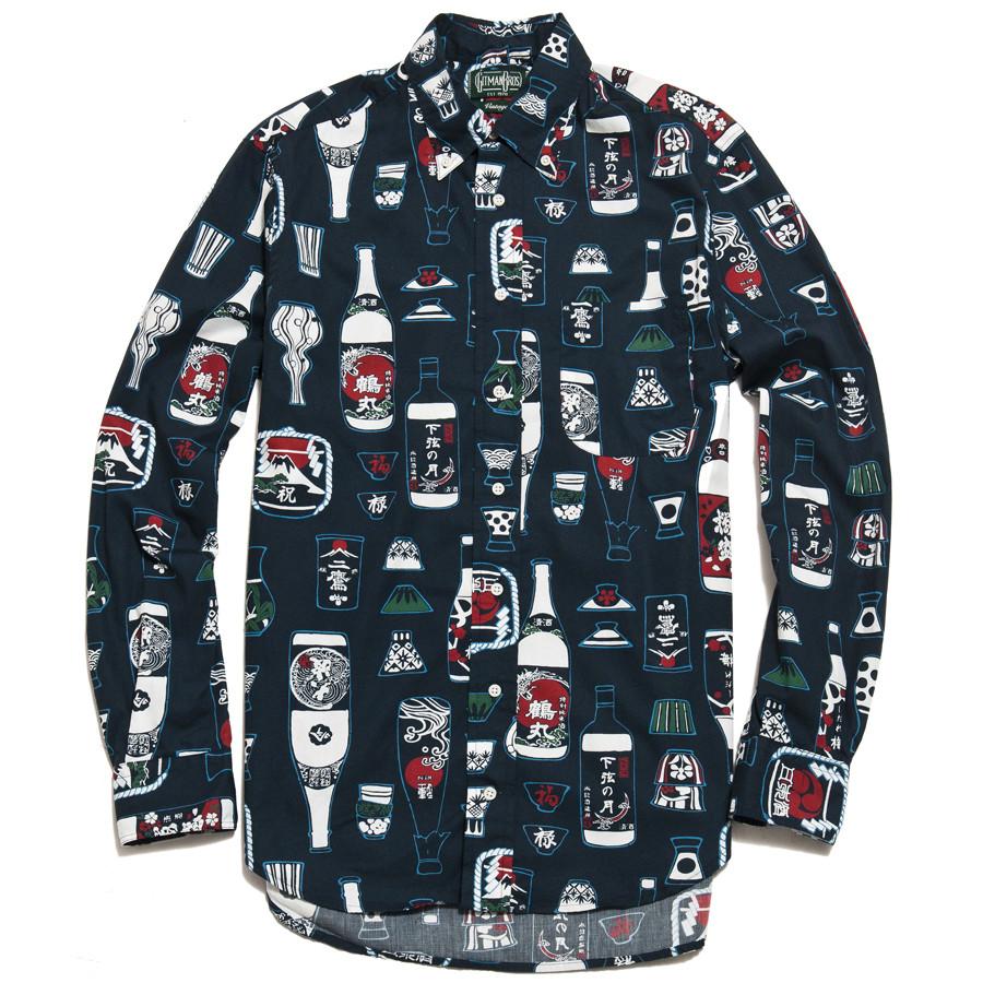 Gitman Vintage Bros. Long Sleeve Sake San
