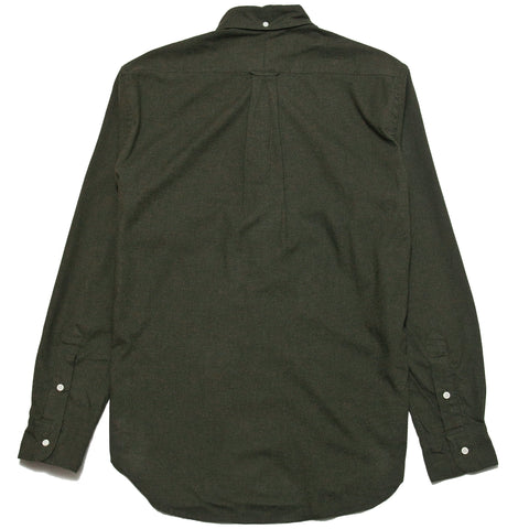 Gitman Vintage Bros. Olive Classic Flannel at shoplostfound, front