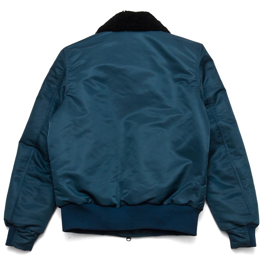 Golden Bear Navy Nylon Flight Jacket at shoplostfound, back