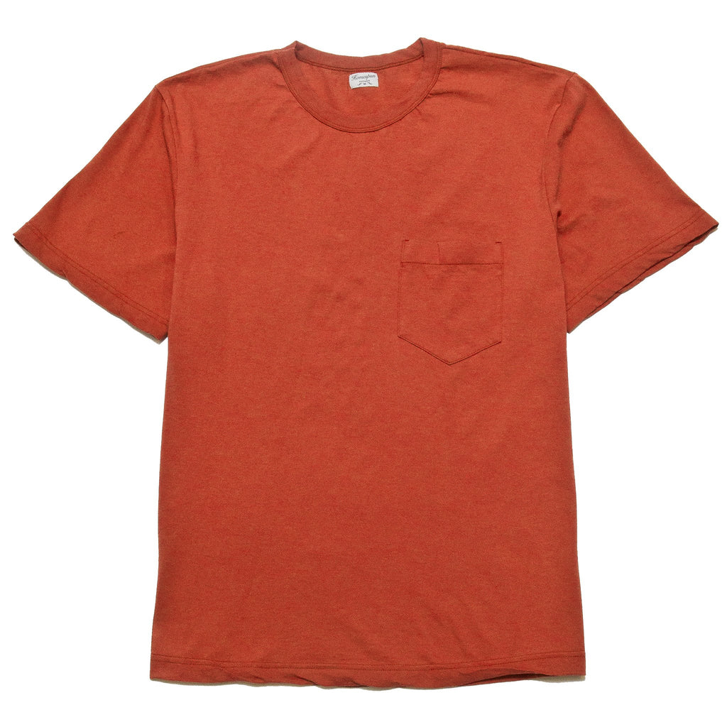 Homespun Dad's Pocket Tee Red at shoplostfound, front