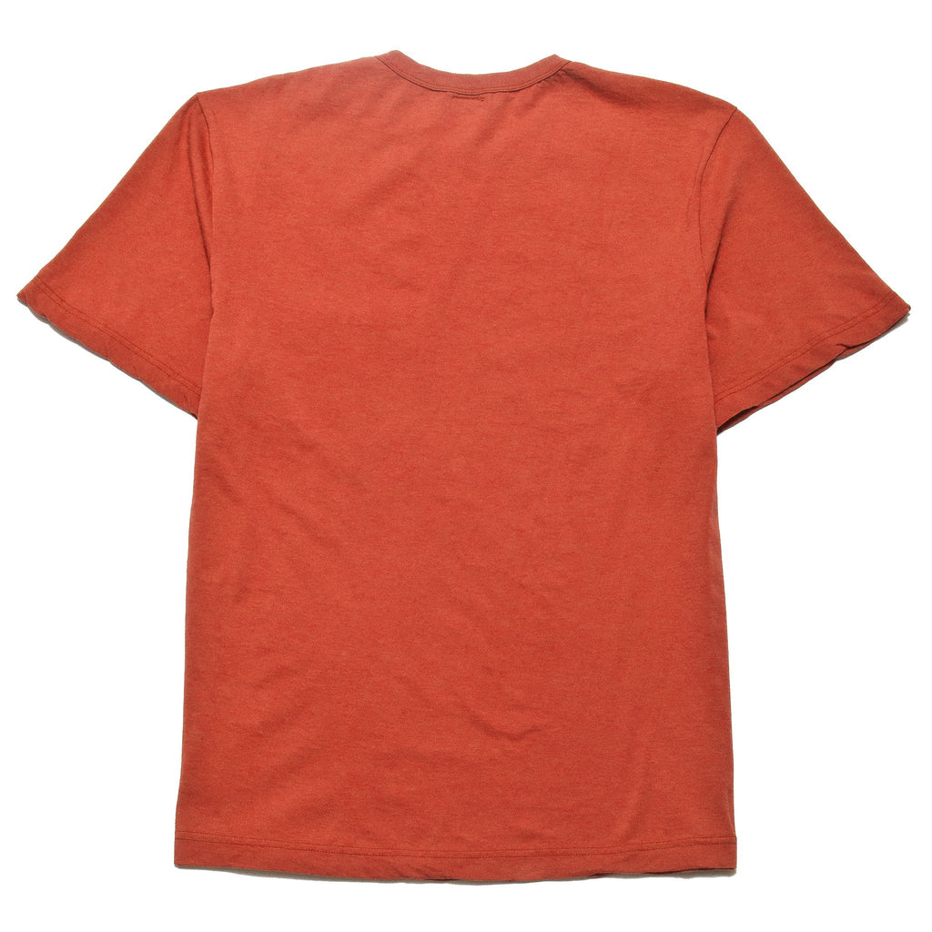 Homespun Dad's Pocket Tee Red at shoplostfound, back