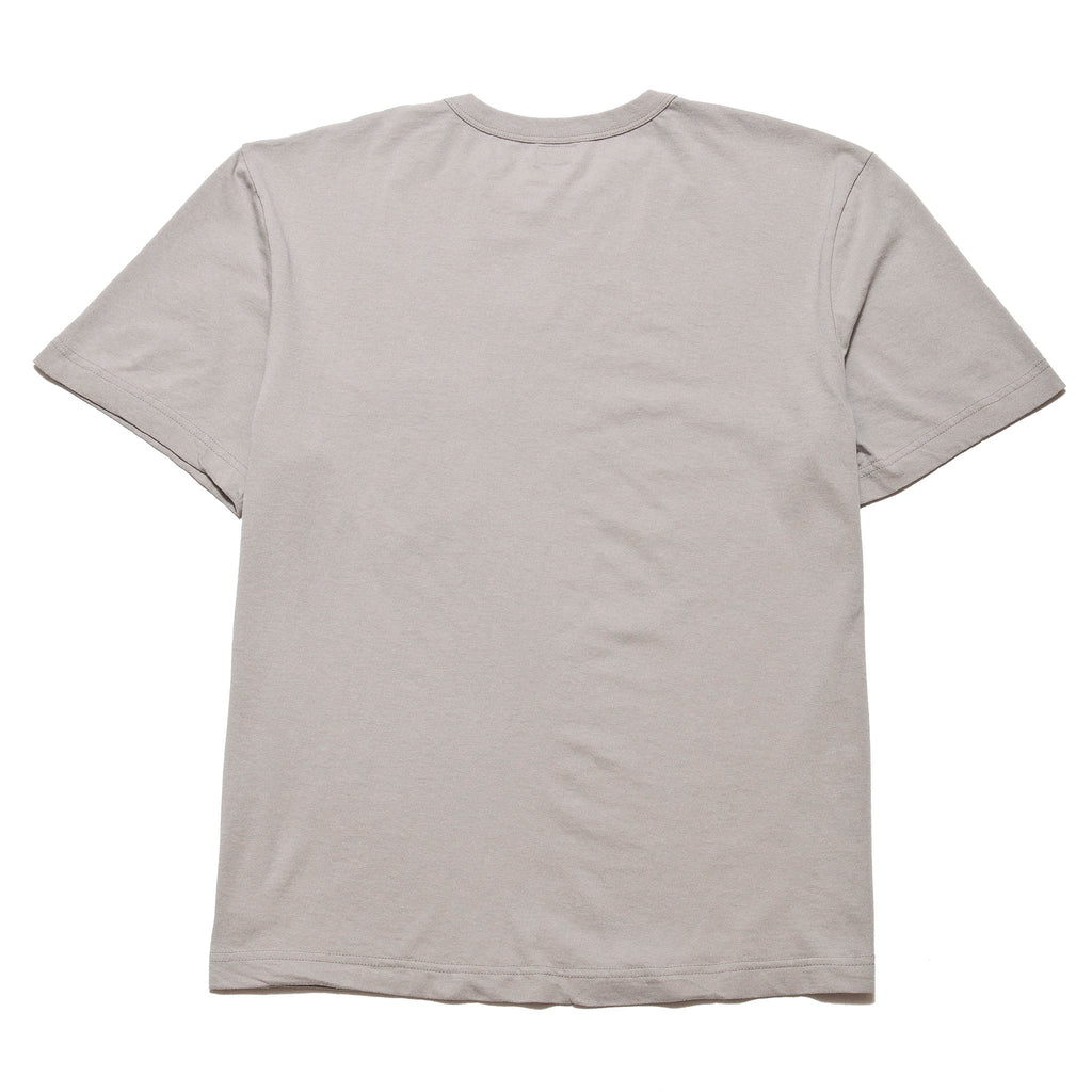 Homespun Dad's Pocket Tee Steel Grey at shoplostfound, back