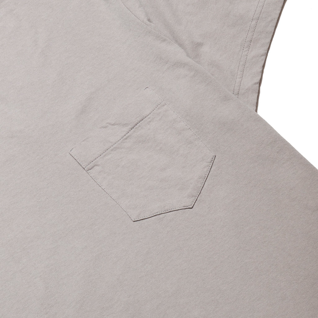 Homespun Dad's Pocket Tee Steel Grey at shoplostfound, pocket