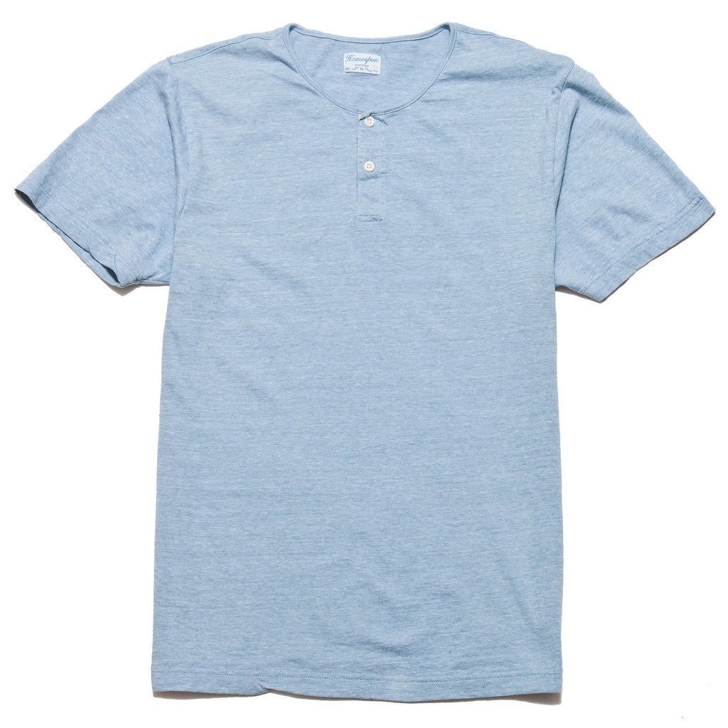 Homespun Great Plains Short Sleeve Chambray at shoplostfound, front