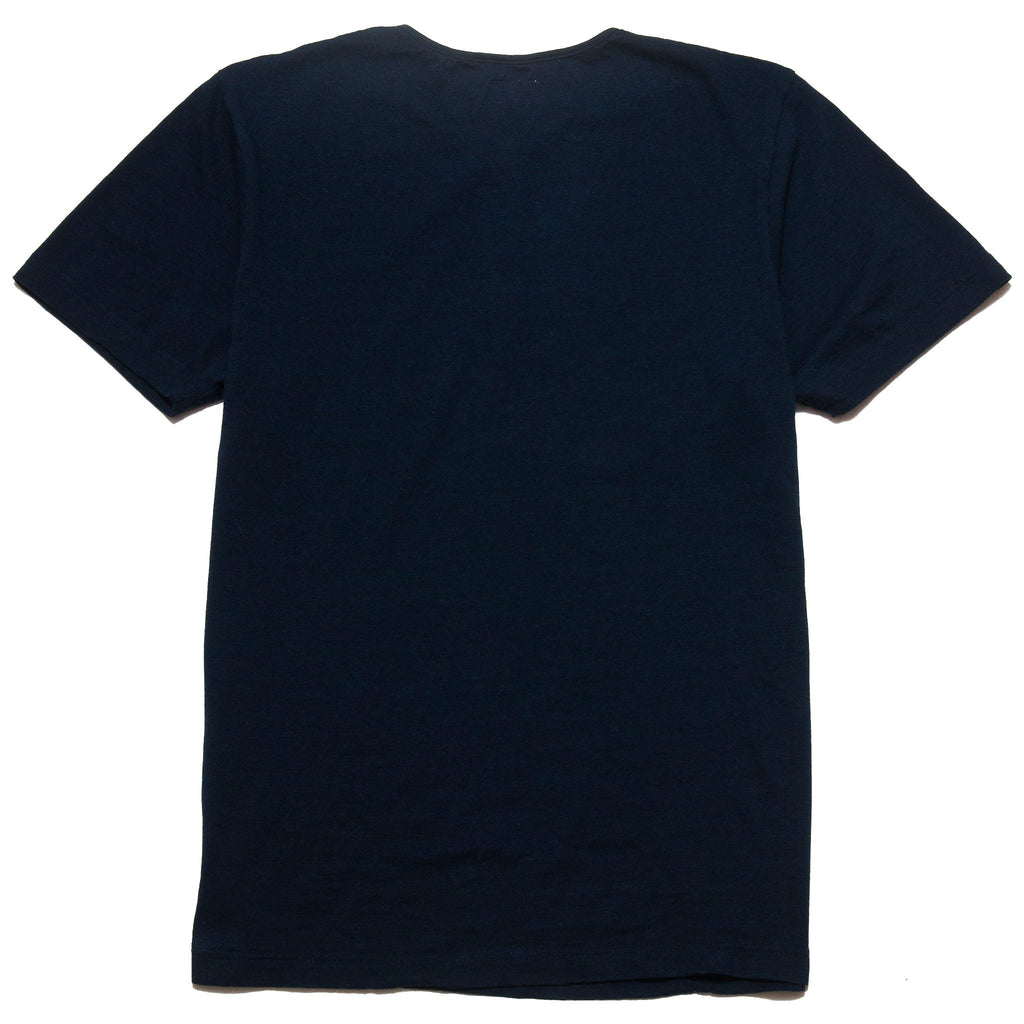 Homespun Great Plains Short Sleeve Indigo at shoplostfound, back