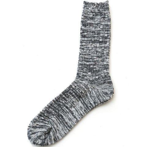 Homespun Melange Nep Sock Grey