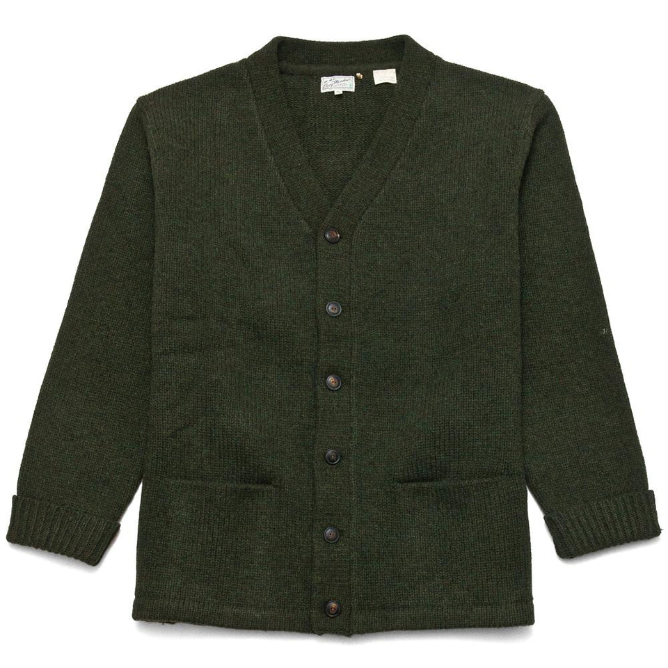 Levi's Vintage Clothing Cardigan Tall Grass at shoplostfound, front