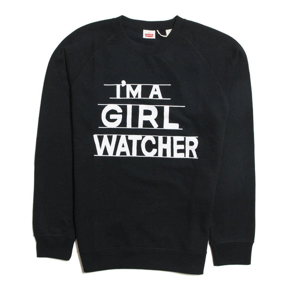 Levi's Vintage Clothing 1970's Sweater "I'm A Girl Watcher"