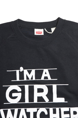 Levi's Vintage Clothing 1970's Sweater "I'm A Girl Watcher"