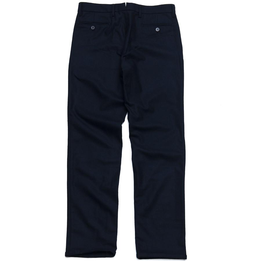 Norse Projects Thomas Slim Light Wool Navy at shoplostfound in Toronto, back