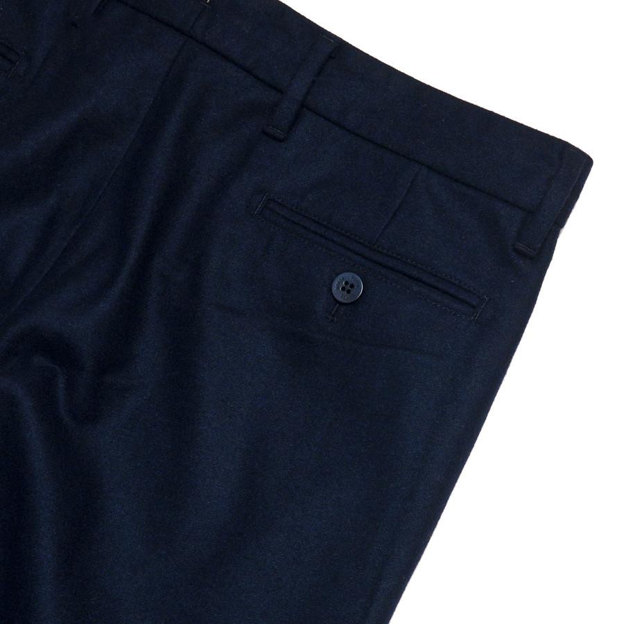 Norse Projects Thomas Slim Light Wool Navy at shoplostfound in Toronto, back pocket