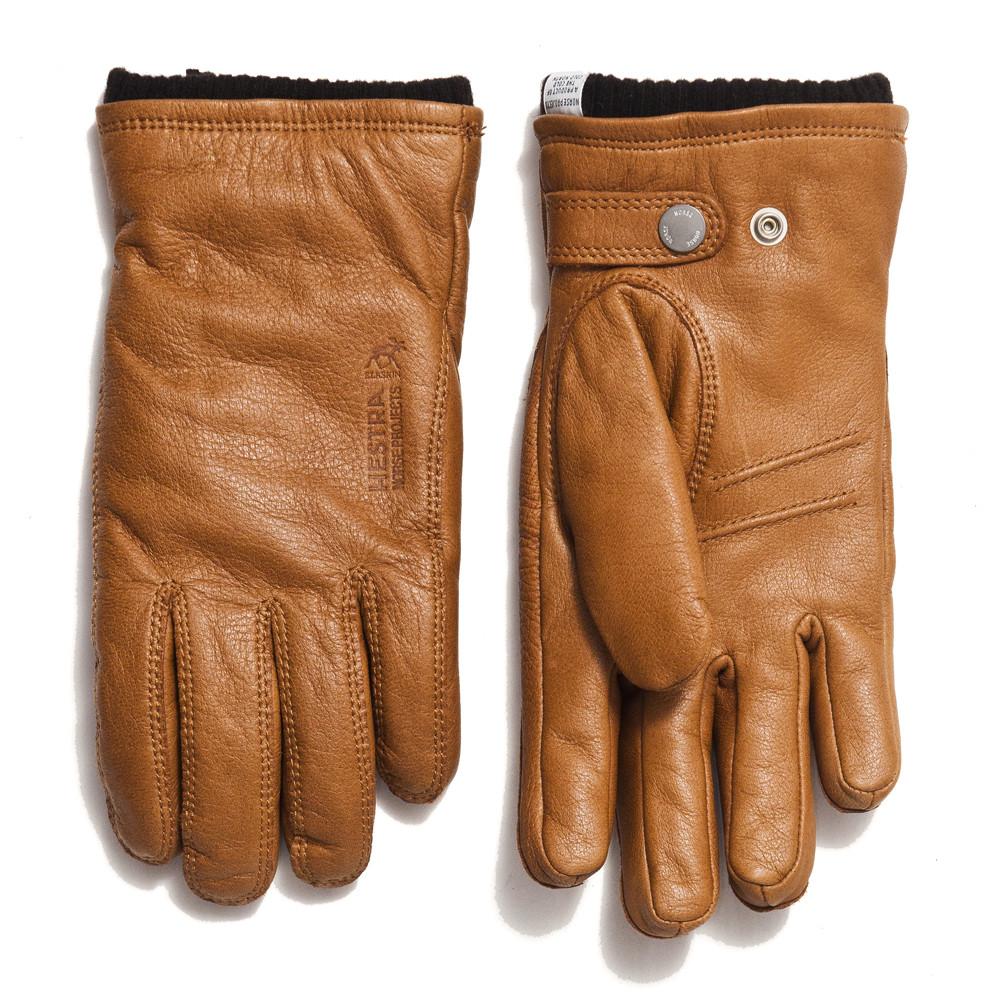 Norse Projects Hestra Utsjo Tobacco Gloves at shoplostfound in Toronto, front and back