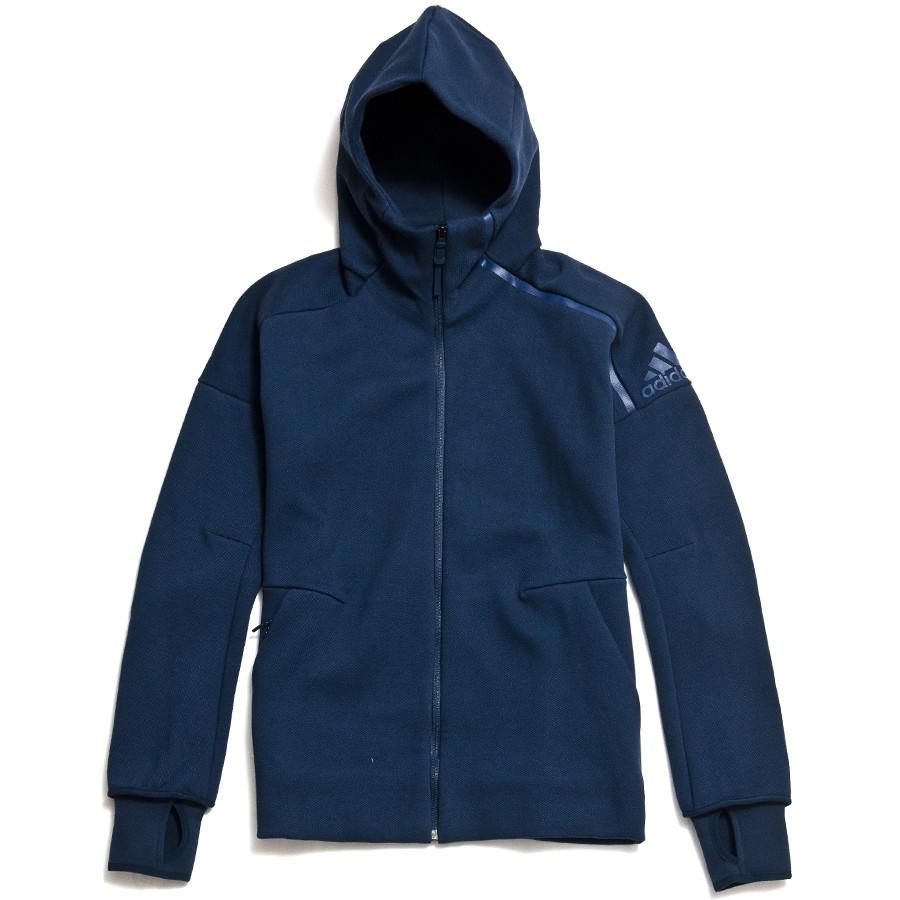 Adidas Z.N.E. Hoodie Collegiate Navy S94806 at shoplostfound in Toronto, front