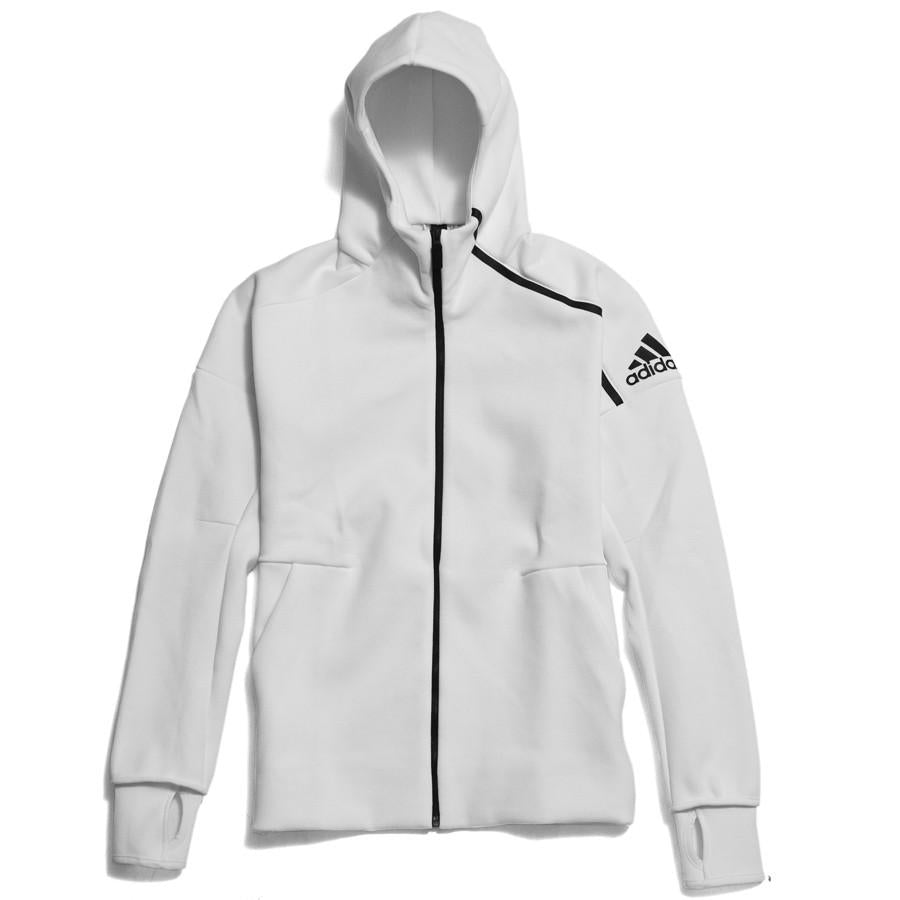 Adidas Z.N.E. Hoodie White B48878 at shoplostfound in Toronto, front