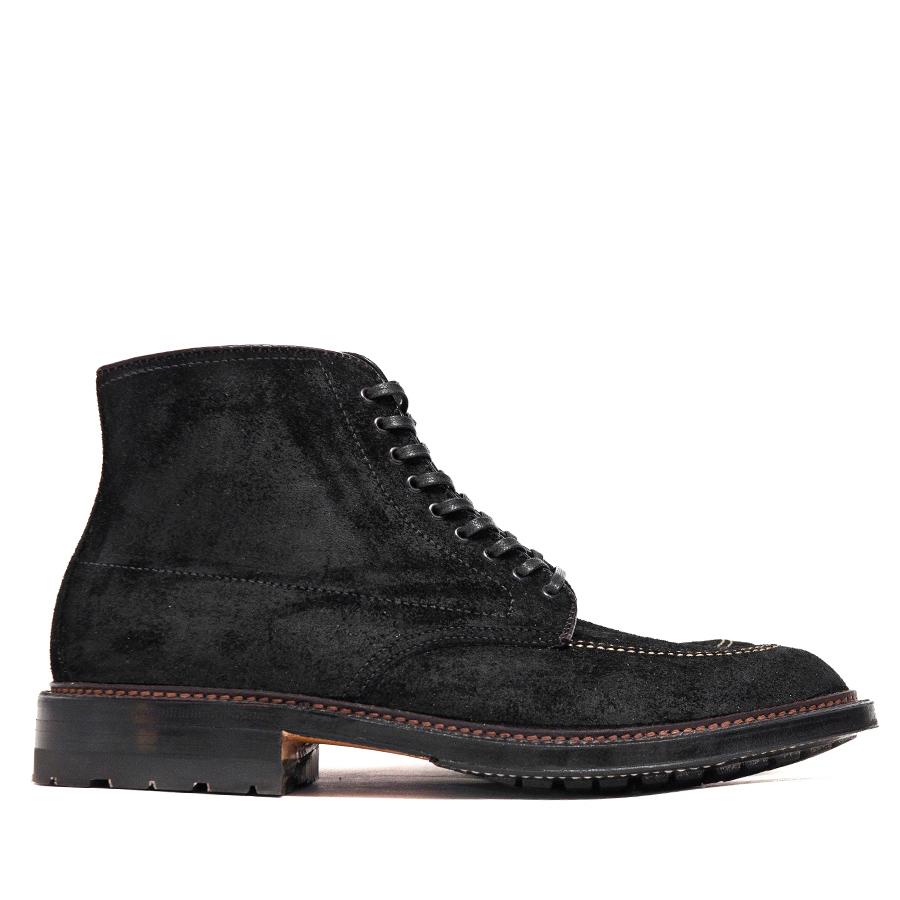 Alden Reverse Earth Chamois Indy Boot with Commando Sole 6902 at shoplostfound in Toronto, profile