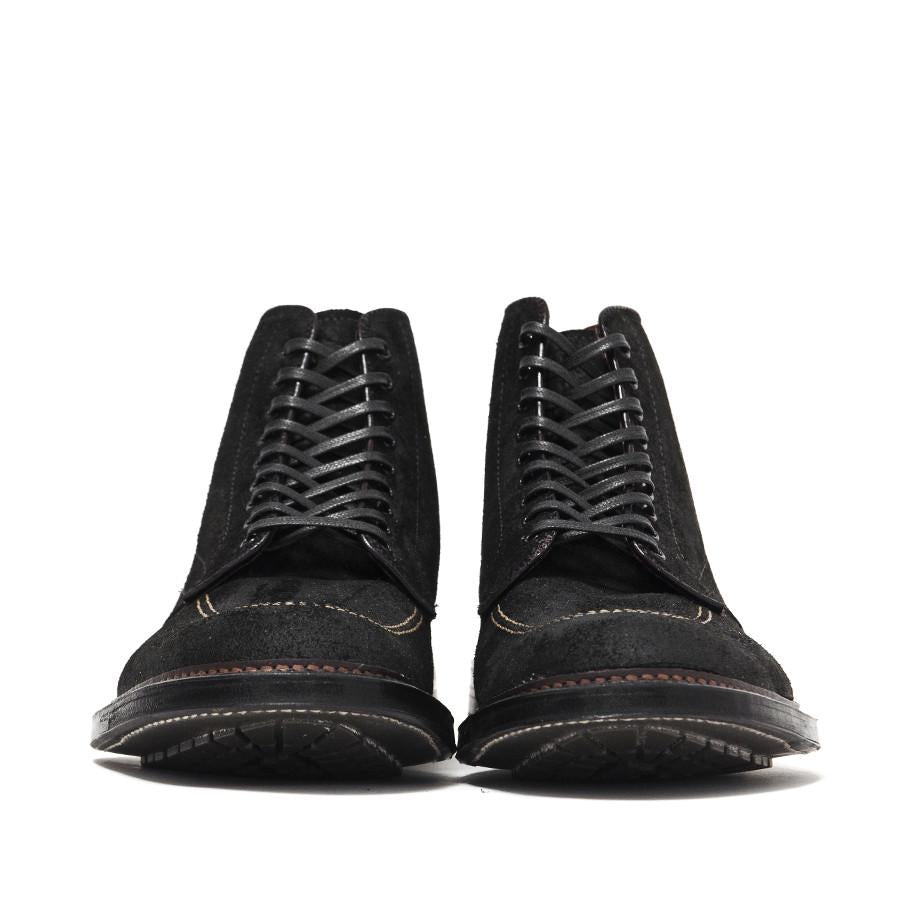 Alden Reverse Earth Chamois Indy Boot with Commando Sole 6902 at shoplostfound in Toronto, front