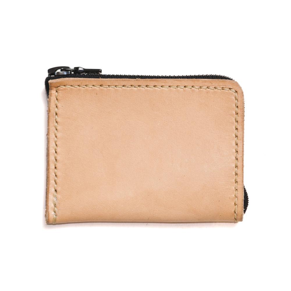 Alterior PR-006 Half-Zip Wallet Natural Russet at shoplostfound in Toronto, closed