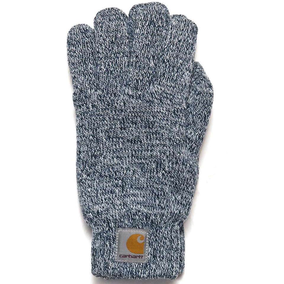 Carhartt W.I.P. Scott Gloves Dark Navy Snow