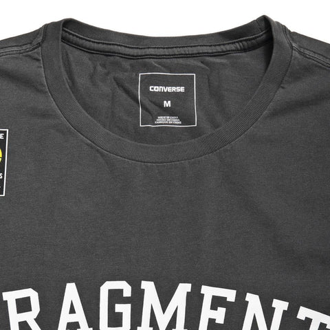 The Converse Essentials Fragment Tee collaboration at shoplostfound in Toronto, front