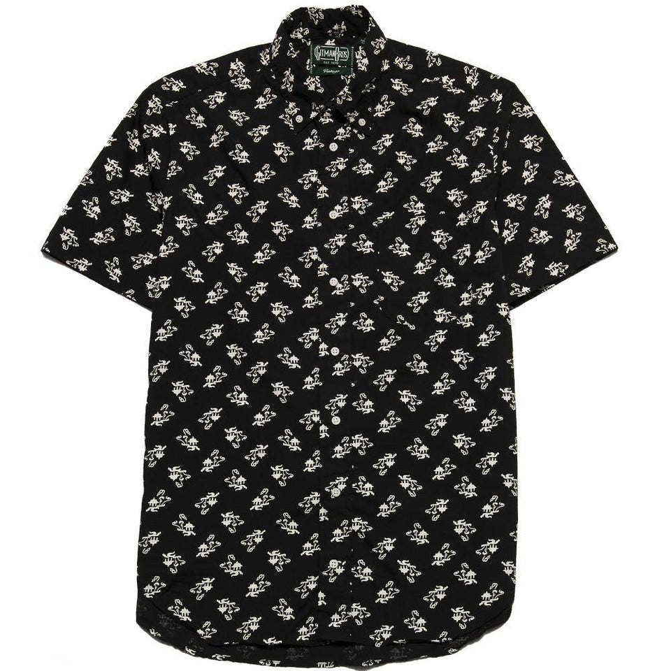 Gitman Vintage Bros. Pagoda Print Short Sleeve Shirt